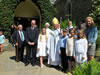 Thomas Vasny and Anna Talbot are confirmed at St Bartholomew's Church, Dinard on Sunday 18 May 2014